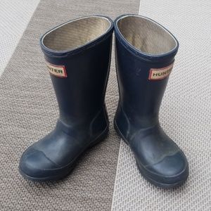 Children's  Hunter boots 8m in Dark Blue